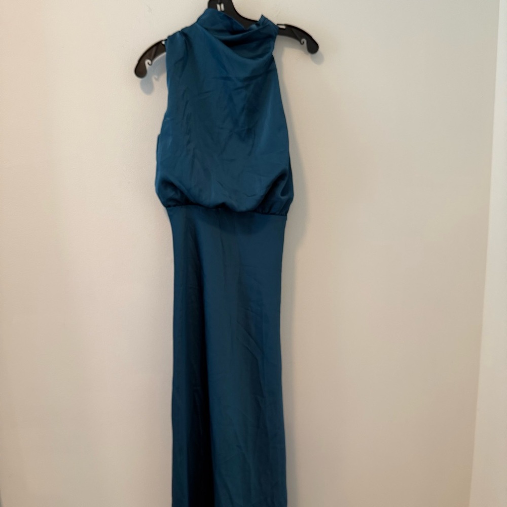 Teal Maxi Dress Size: X-Small #Lux-G